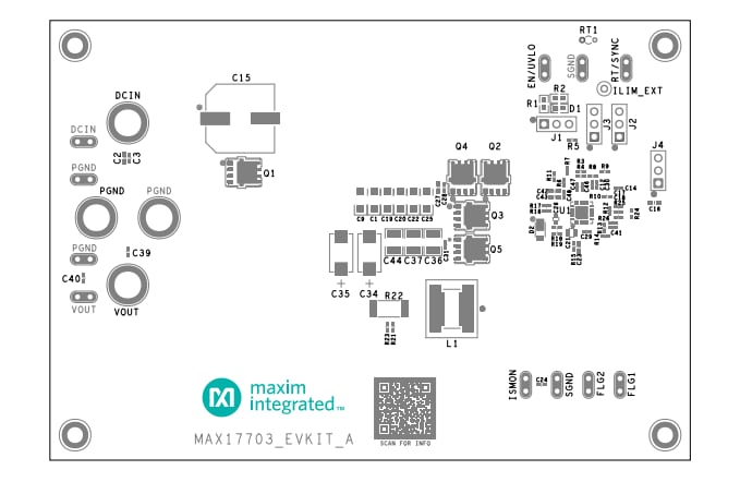 Analog Devices / Maxim Integrated MAX17703 Evaluation Kit