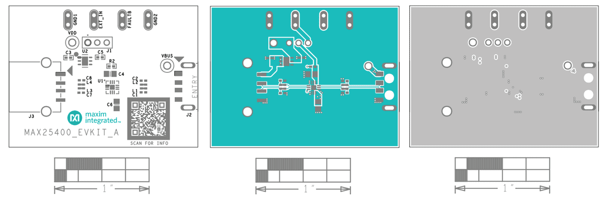 Location Circuit - Analog Devices / Maxim Integrated MAX25400EVKIT Evaluation Kit