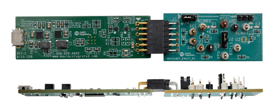 Analog Devices / Maxim Integrated MAX31827 Evaluation System