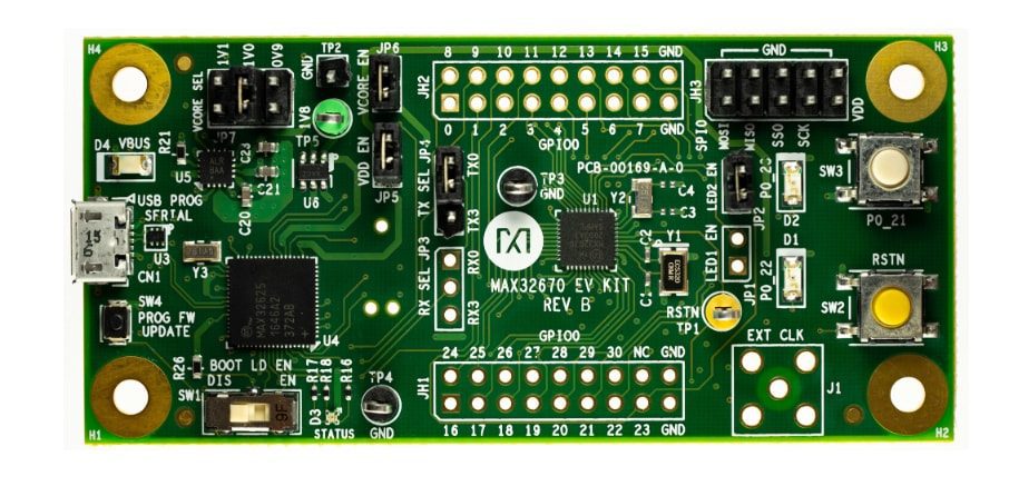 Analog Devices / Maxim Integrated MAX32670EVKIT Evaluation Kit