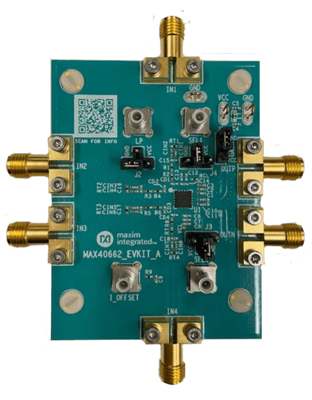 Analog Devices / Maxim Integrated MAX40662EVKIT Evaluation Kit