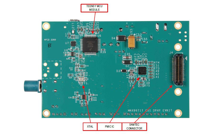Analog Devices / Maxim Integrated MAX96717/F/R DPHY Evaluation Kits