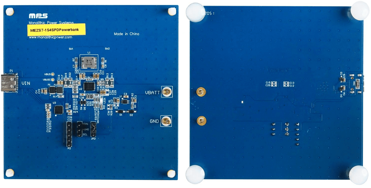 Monolithic Power Systems (MPS) Power Bank Solution Module Evaluation Boards