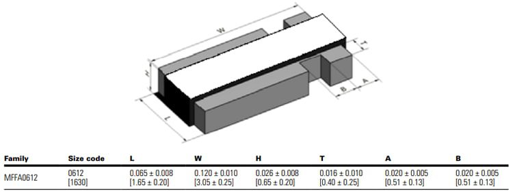 Eaton MFFA Metal Strip/Plate Current Sensing Resistors