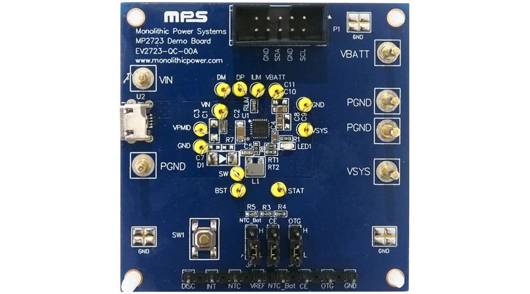 Monolithic Power Systems (MPS) EV2723-QC-00A Evaluation Board