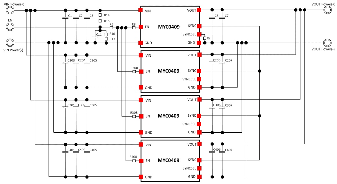 Schematic - Murata MYC0409 Evaluation Modules