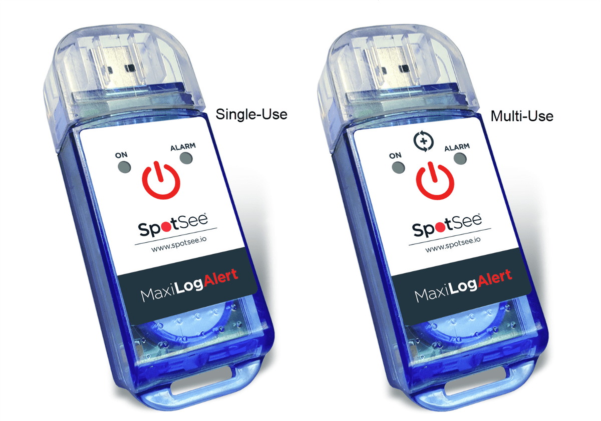 SpotSee MaxiLog Data Loggers
