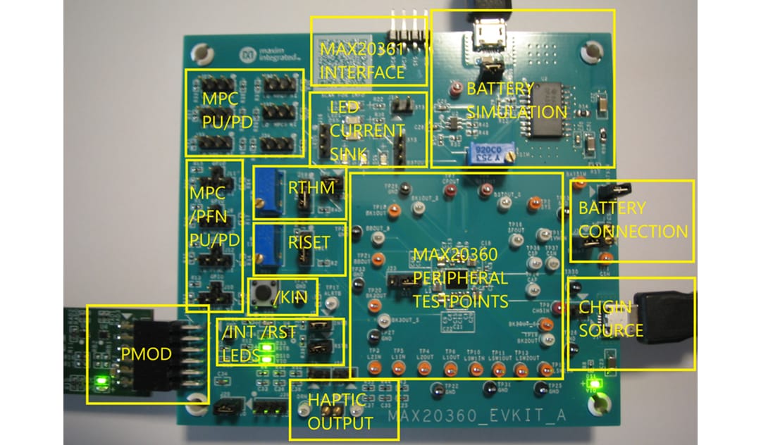 Analog Devices / Maxim Integrated MAX20360 Evaluation Kit (MAX20360EVKIT)