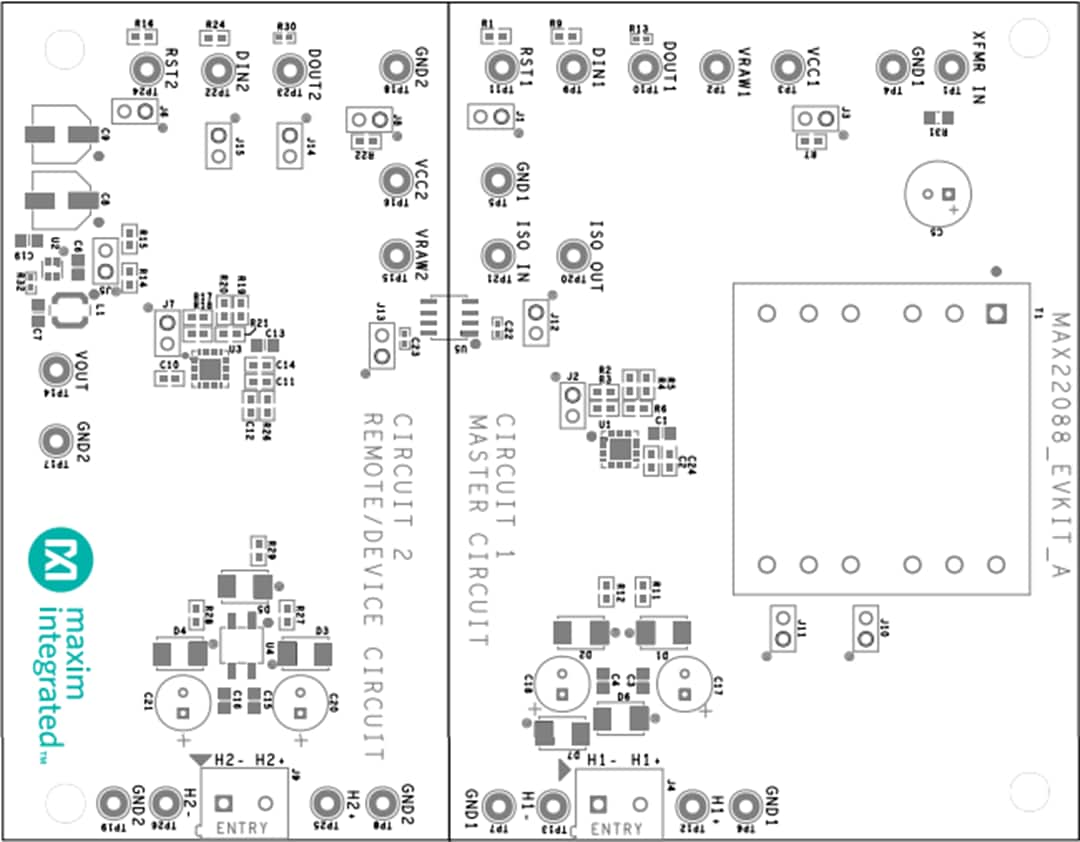 Analog Devices / Maxim Integrated MAX22088EVKIT Evaluation Kit