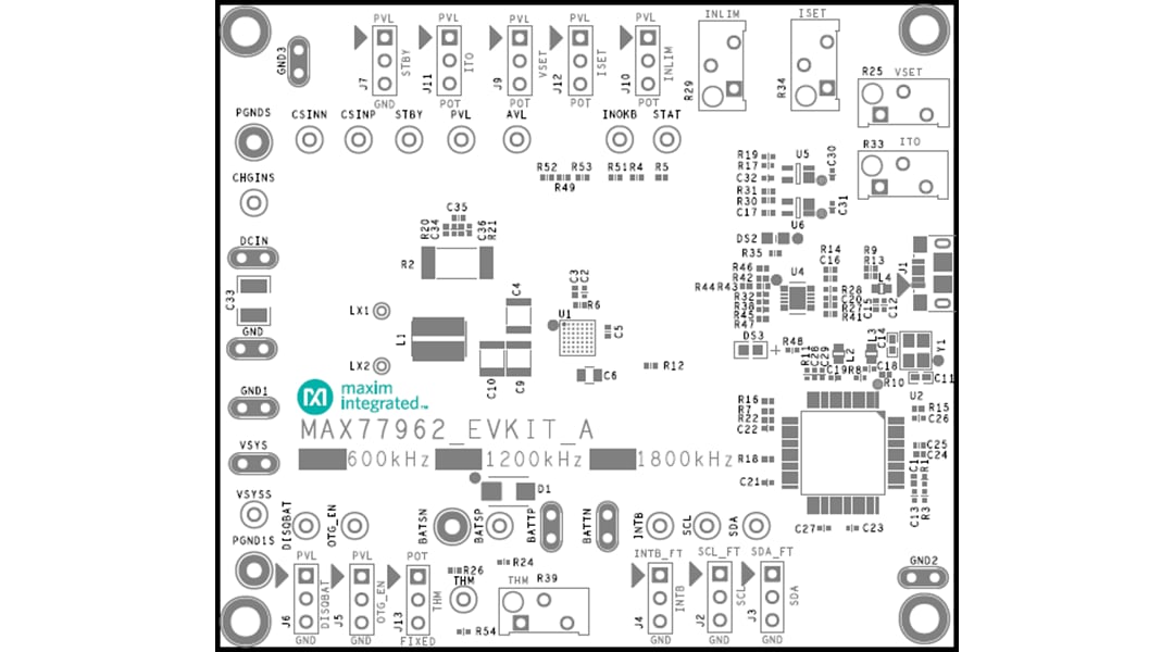 Analog Devices / Maxim Integrated MAX77962 Evaluation Kit