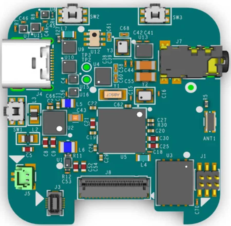 Schematic - Analog Devices / Maxim Integrated MAXREFDES178 Cube Camera Reference Design