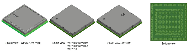 Sierra Wireless / Semtech AirPrime WP76x Industrial Cellular Modules