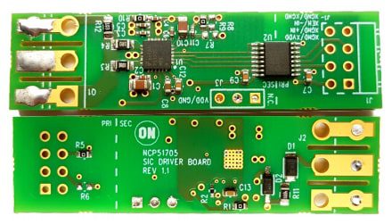 onsemi NCP51705 Mini SMD Evaluation Board