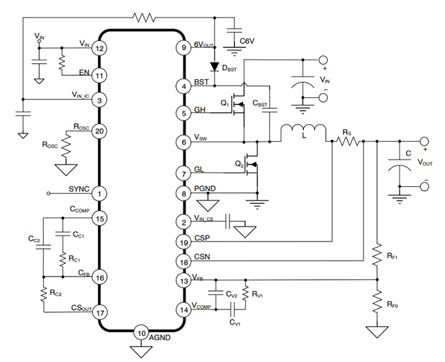 onsemi NCV8856A Automotive Synchronous Buck Controller onsemi NCV8856A Automotive Synchronous Buck Controller