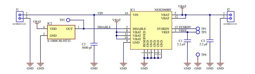 Schematic - Nexperia NEH2000BY PMIC Evaluation Boards