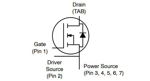Application Circuit Diagram - onsemi NTBG014N120M3P Silicon Carbide (SiC) MOSFET