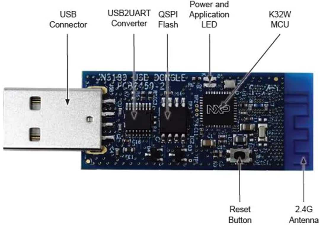 NXP Semiconductors K32W USB Dongle (OM15080-K32W)