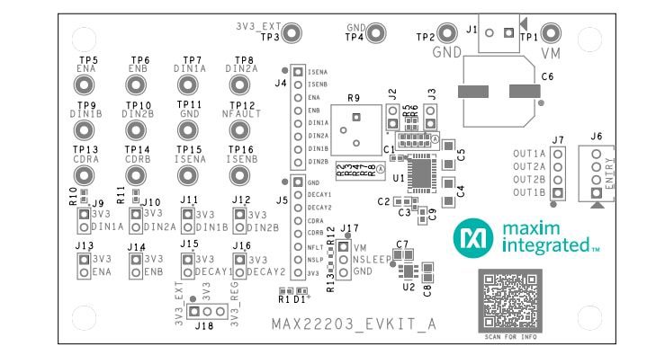 Analog Devices / Maxim Integrated MAX22203 Evaluation Kit