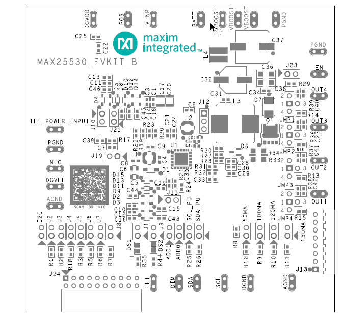 Analog Devices / Maxim Integrated MAX25530 Evaluation Kit