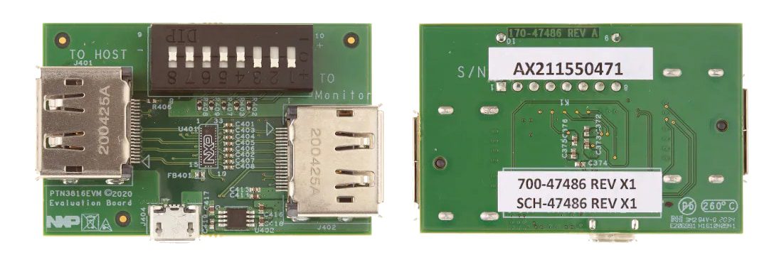 NXP Semiconductors PTN3816EVM Evaluation Kit