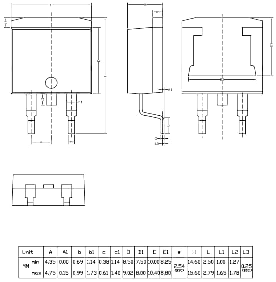 WeEn Semiconductors BTA330B-800xT 3Q Hi-Com TRIACs