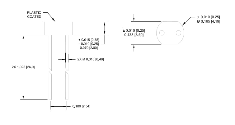 Mechanical Drawing - Advanced Photonix Photoconductive Photocells Mechanical Drawing - Advanced Photonix Photoconductive Photocells