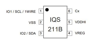 Azoteq IQS211BEV02-S Evaluation Kit Azoteq IQS211BEV02-S Evaluation Kit
