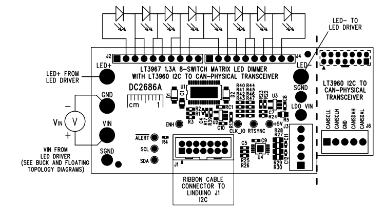 Analog Devices Inc. LT3960 Demo Board DC2686A