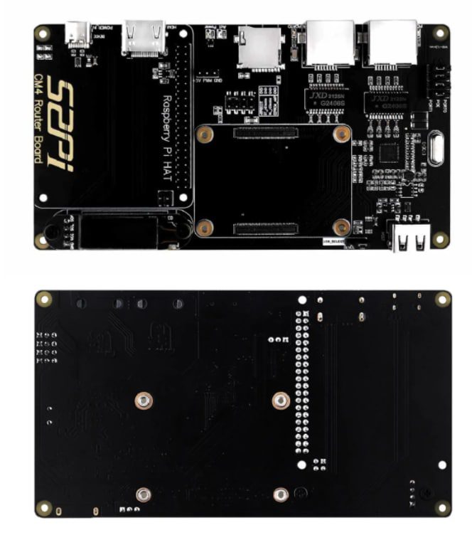 Seeed Studio Raspberry Pi Router Board for CM4 Module Seeed Studio Raspberry Pi Router Board for CM4 Module