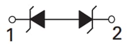 Littelfuse SC1333 8pF 30kV Bidirectional Discrete TVS Diode
