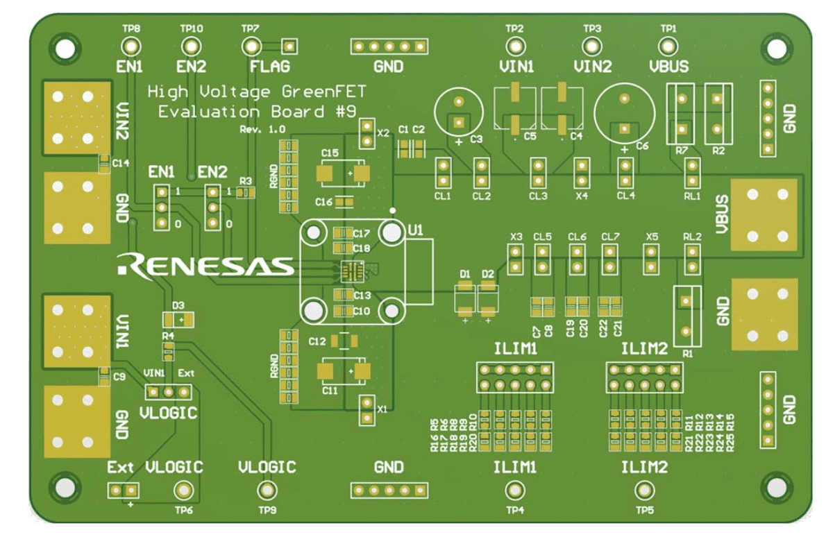 Renesas Electronics SLG59H1405V-EVB Evaluation Board