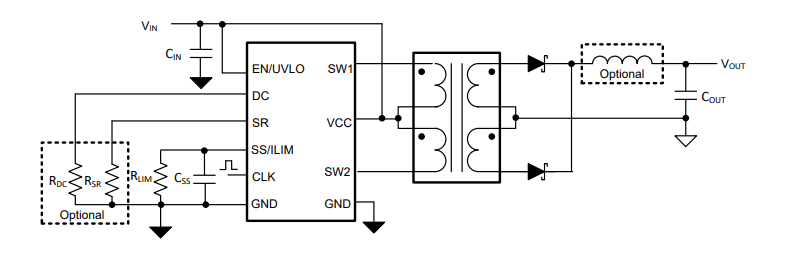 Schematic - Texas Instruments SN6507/SN6507-Q1 Push-Pull Transformer Driver Schematic - Texas Instruments SN6507/SN6507-Q1 Push-Pull Transformer Driver