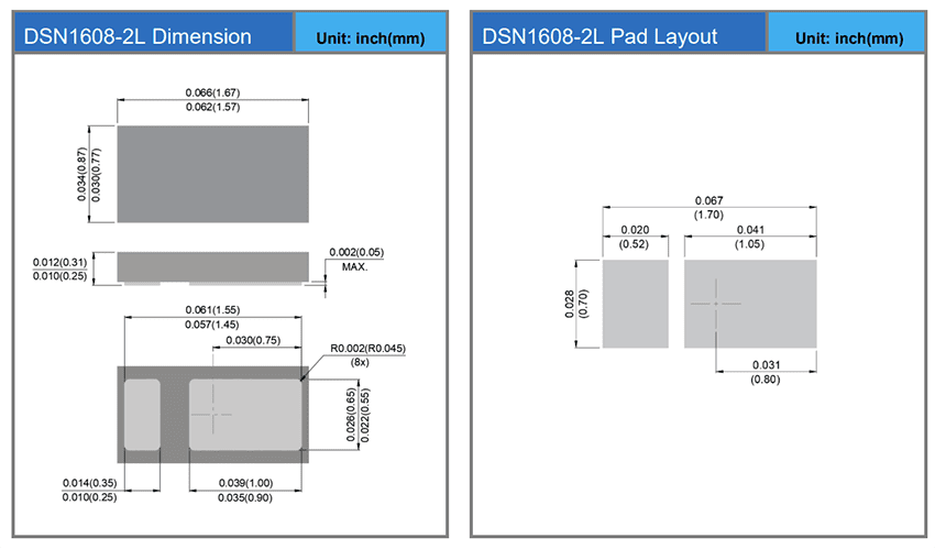 PANJIT SS2030DSN Surface Mount Schottky Barrier Rectifier