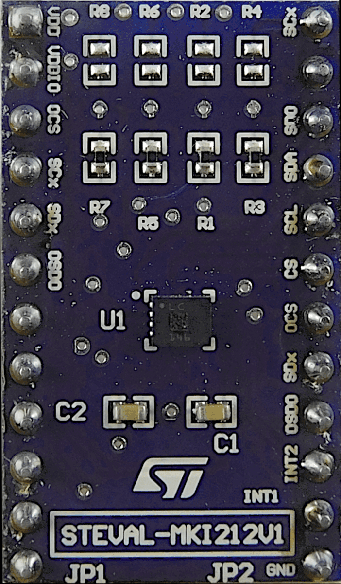 STMicroelectronics STEVAL-MKI212V1 ASM330LHHX Adapter Board