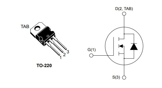 Application Circuit Diagram - STMicroelectronics STP60N043DM9 MDmesh DM9 Power MOSFET
