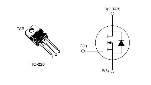Application Circuit Diagram - STMicroelectronics STP65N045M9 MDmesh M9 Power MOSFET