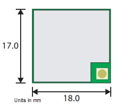 Mechanical Drawing - Silex Technology SX-SDMAX-2530S Wi-Fi® 6 Plus Bluetooth® Modules