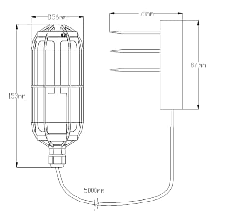 Seeed Studio SenseCAP Wireless VWC Temperature & EC Sensors