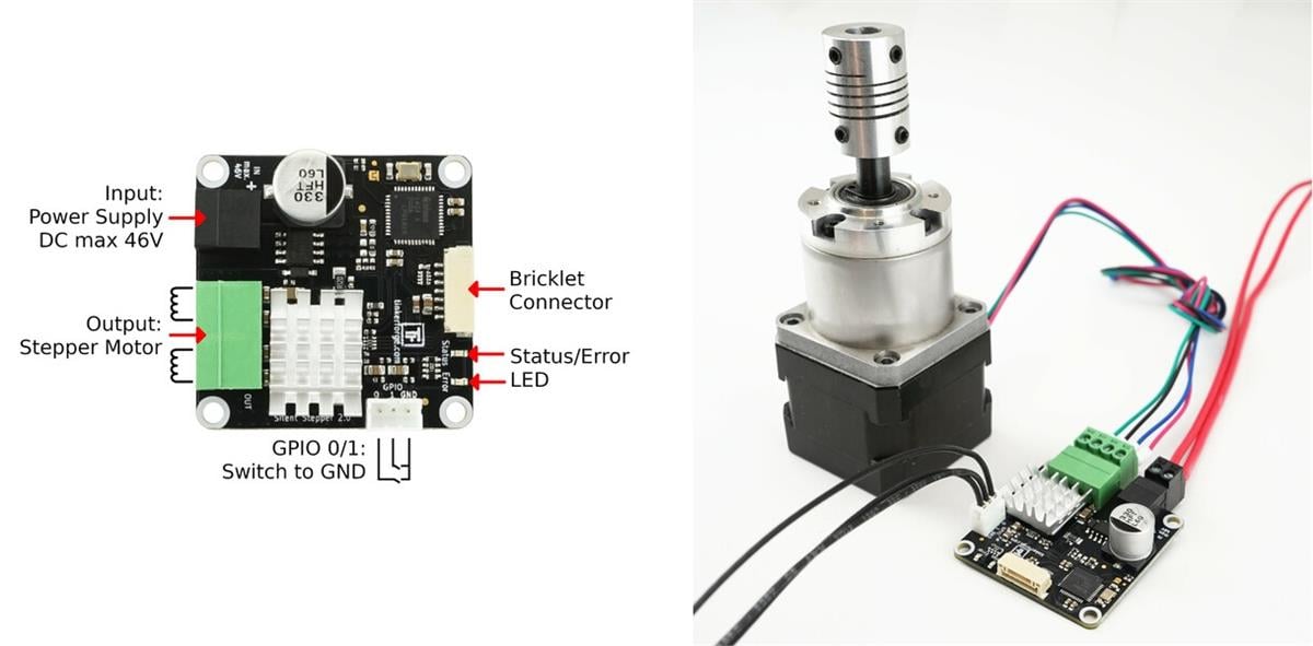 Tinkerforge Silent Stepper Bricklet 2.0