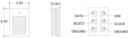 Knowles V2S200D Digital Voice Vibration Sensor