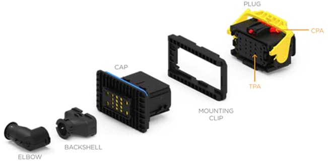 TE Connectivity AMPSEAL 16 Mini Lever Connectors