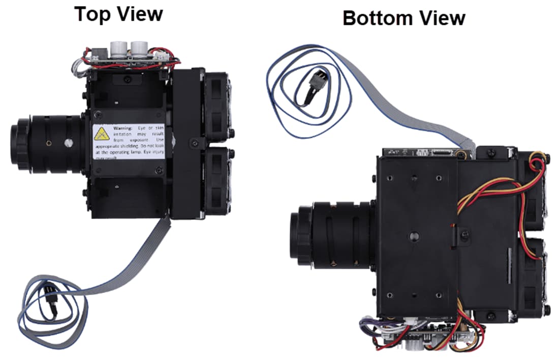 Mechanical Drawing - Texas Instruments DLP5534PROJQ1EVM DLP® Evaluation Module (EVM)