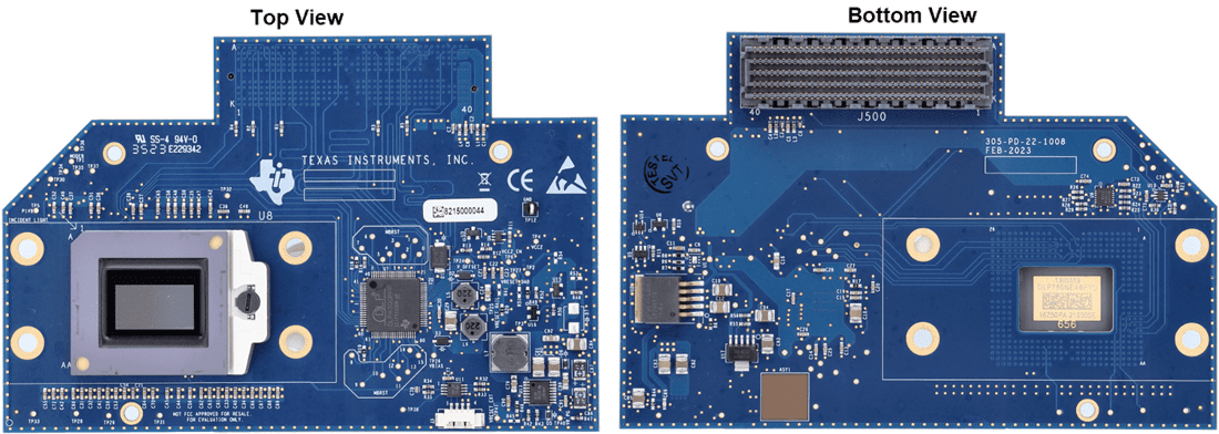 Mechanical Drawing - Texas Instruments DLP780NEEVM DMD Evaluation Module (EVM)