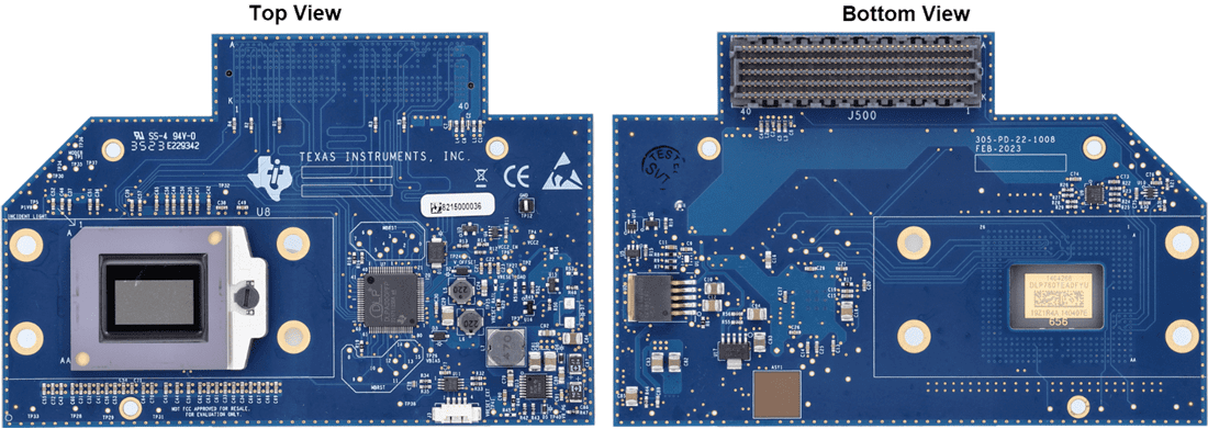 Mechanical Drawing - Texas Instruments DLP780TEEVM DMD Evaluation Module (EVM)