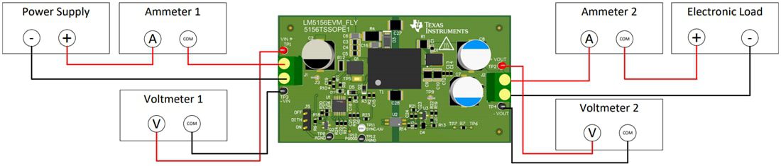 Mechanical Drawing - Texas Instruments LM5156HEVM-FLY Controller Evaluation Module (EVM)