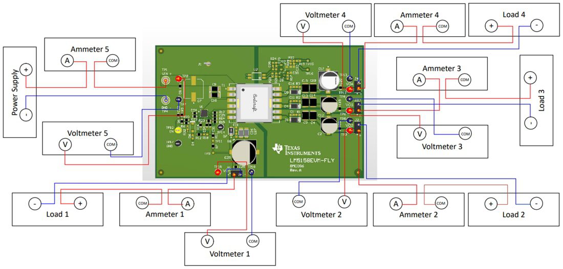 Mechanical Drawing - Texas Instruments LM5158EVM-FLY Converter Evaluation Module