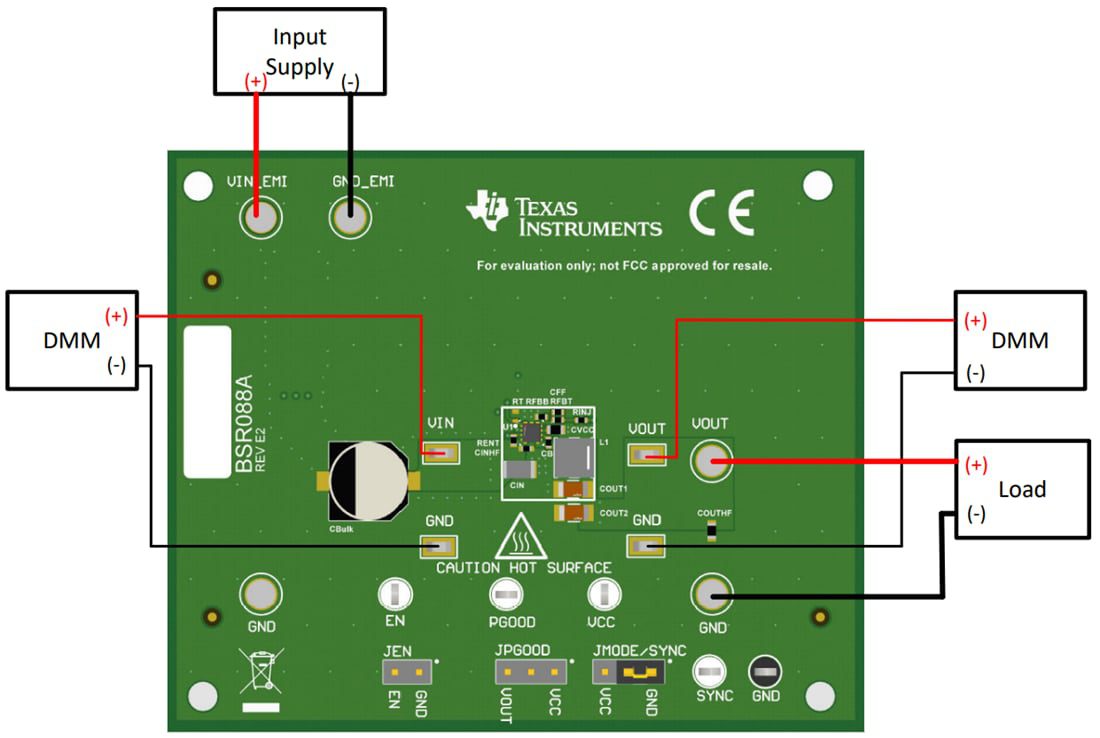 Mechanical Drawing - Texas Instruments LMR43620MQ3EVM-2M Converter Evaluation Module