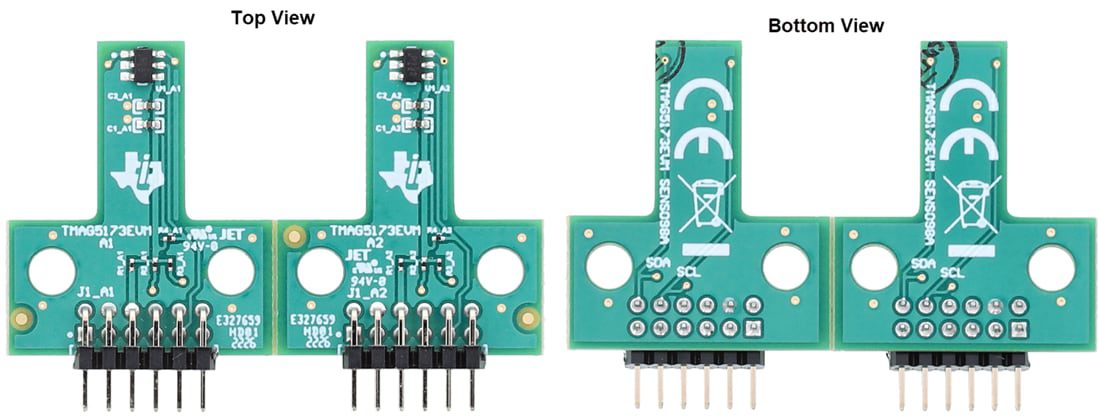 Mechanical Drawing - Texas Instruments TMAG5173EVM Sensor Evaluation Module (EVM)