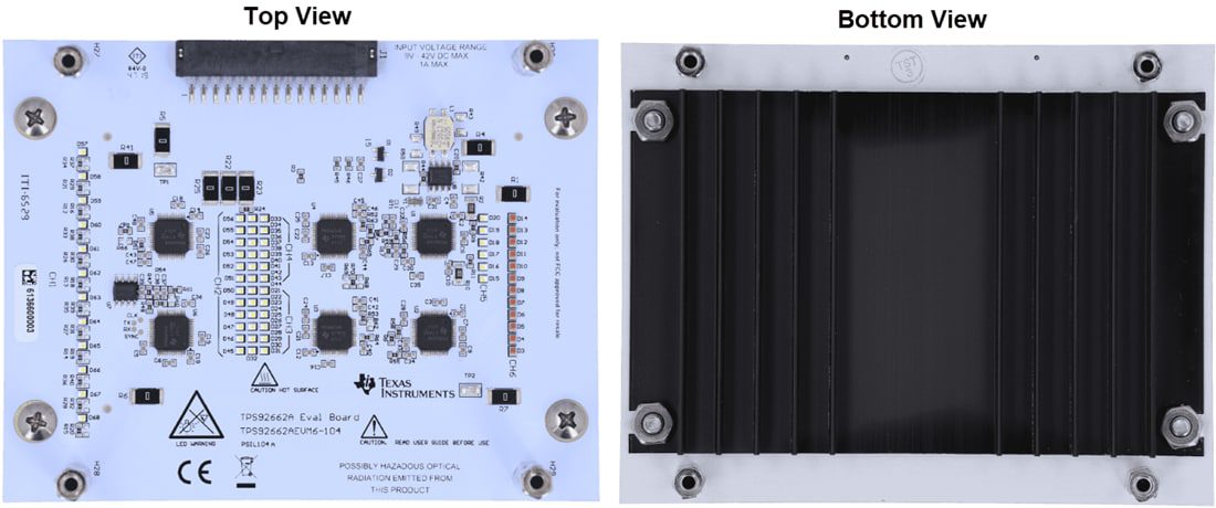 Mechanical Drawing - Texas Instruments TPS92662AEVM6-104 Matrix Evaluation Module