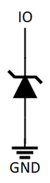 Block Diagram - Texas Instruments TSD05/TSD05C Surge Protection Device